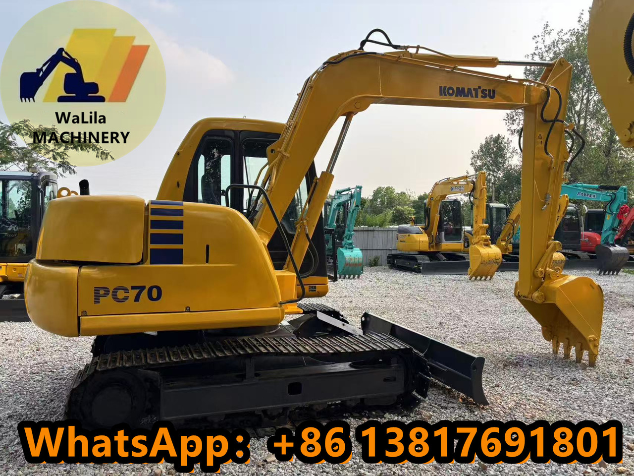 Komatsu 70-6 - Mini excavator: picture 2 Komatsu 70-6 - Mini excavator: picture 2