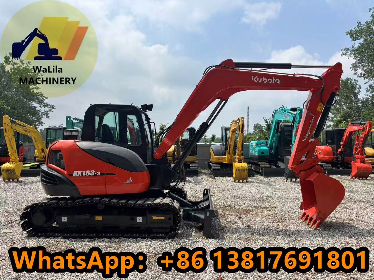 Kubota Kx183 - Mini excavator: picture 3 Kubota Kx183 - Mini excavator: picture 3