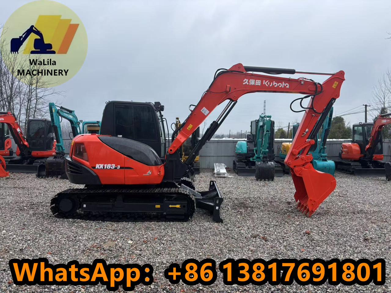 Kubota Kx183 - Mini excavator: picture 3 Kubota Kx183 - Mini excavator: picture 3