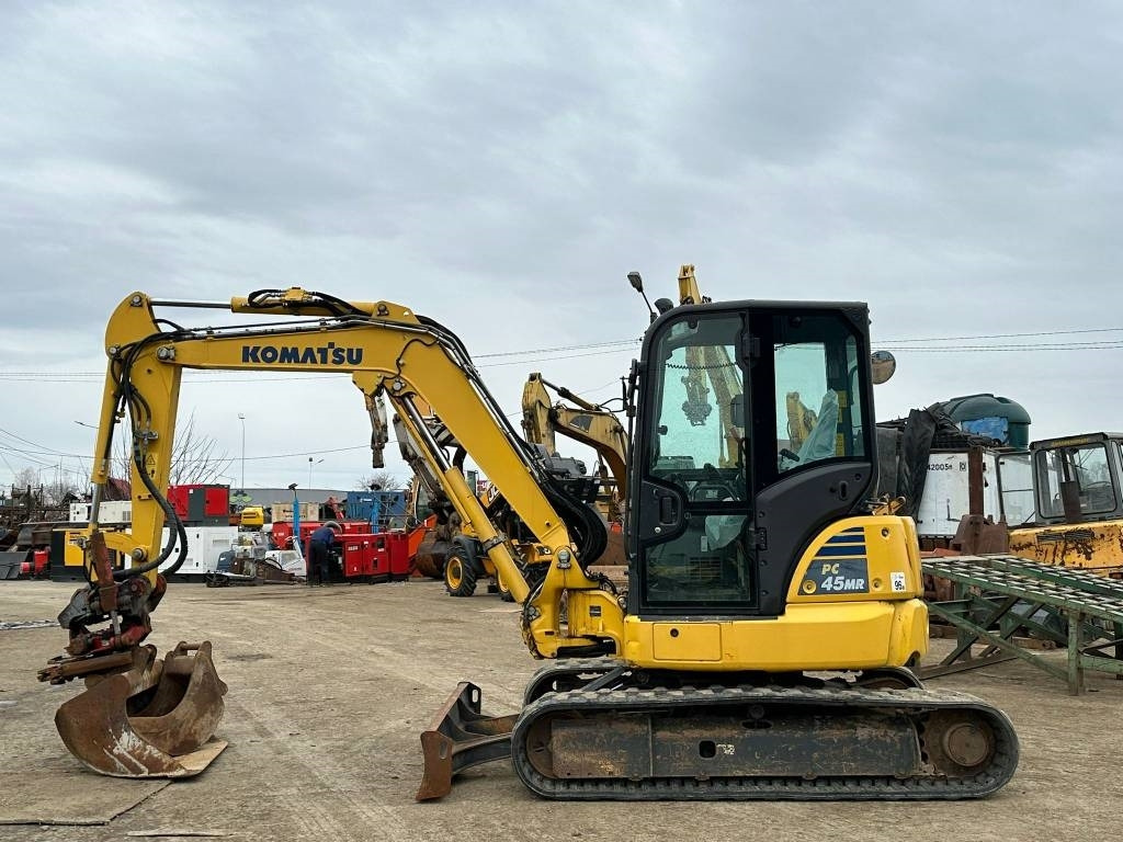 Komatsu PC 45 MR + RototiltRT20B  - Mini excavator: picture 2 Komatsu PC 45 MR + RototiltRT20B  - Mini excavator: picture 2