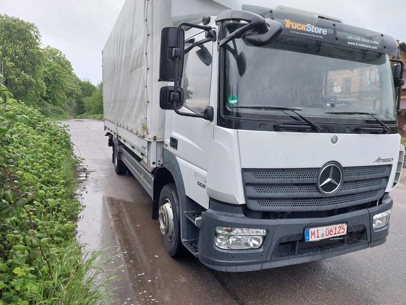 Mercedes-Benz 1221 Atego 3 Plane/Spr. LBW - Curtainsider truck: picture 1 Mercedes-Benz 1221 Atego 3 Plane/Spr. LBW - Curtainsider truck: picture 1