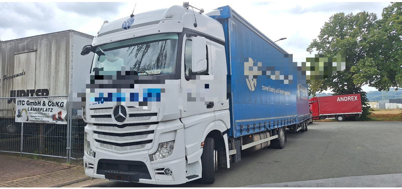 Mercedes-Benz 1845 Jumbo - Curtainsider truck: picture 3 Mercedes-Benz 1845 Jumbo - Curtainsider truck: picture 3