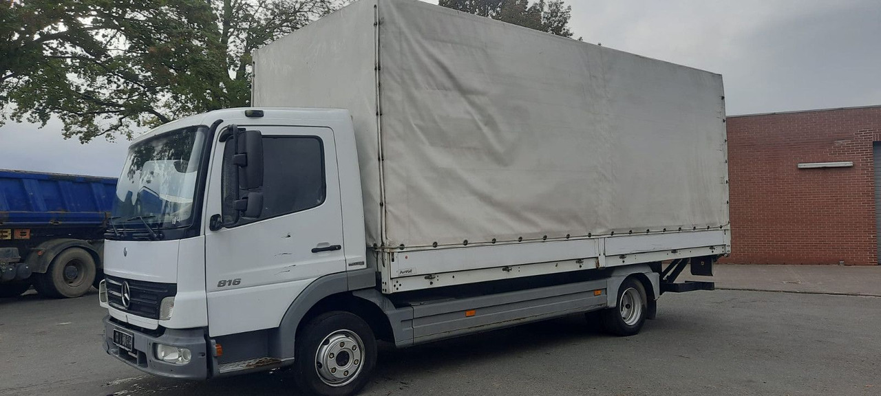 Mercedes-Benz 816 Pritsche Plane - Curtain side van: picture 3 Mercedes-Benz 816 Pritsche Plane - Curtain side van: picture 3