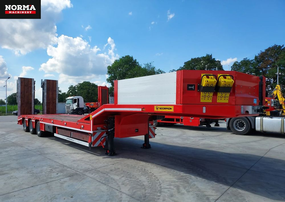 Scorpion 3 osie płaska - Low loader semi-trailer: picture 1 Scorpion 3 osie płaska - Low loader semi-trailer: picture 1