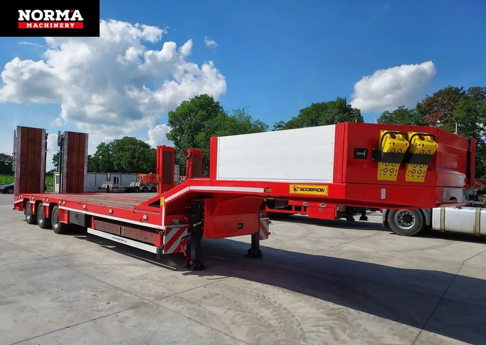 Scorpion HKM3 - Low loader semi-trailer: picture 1 Scorpion HKM3 - Low loader semi-trailer: picture 1