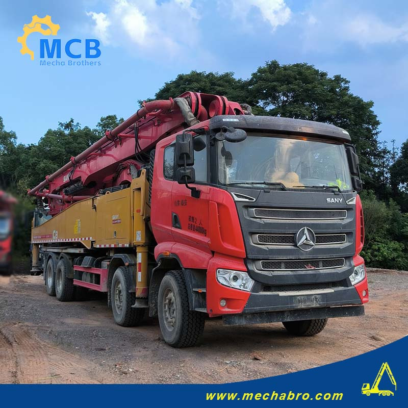 SANY SYM5445THB - Concrete pump truck: picture 2 SANY SYM5445THB - Concrete pump truck: picture 2