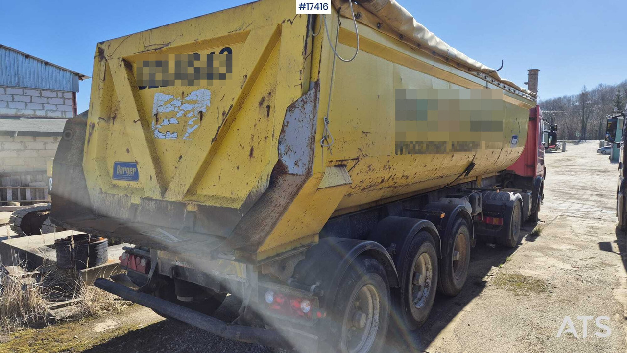 Tractor unit, Tipper semi-trailer Tractor SCANIA 124L 420KM (2003) + BERGER tipper semi-trailer (2007): picture 17 Tractor unit, Tipper semi-trailer Tractor SCANIA 124L 420KM (2003) + BERGER tipper semi-trailer (2007): picture 17