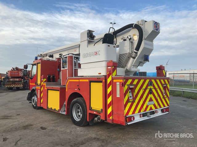 2009 Renault Midlum 280 4x2 C/W 2009 Gimaex 280 Boom Lift Fire Truck - Fire truck: picture 4 2009 Renault Midlum 280 4x2 C/W 2009 Gimaex 280 Boom Lift Fire Truck - Fire truck: picture 4