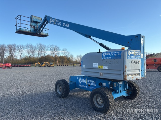 2011 Genie S-45 4WD Diesel Telescopic Boom Lift - Telescopic boom: picture 4 2011 Genie S-45 4WD Diesel Telescopic Boom Lift - Telescopic boom: picture 4