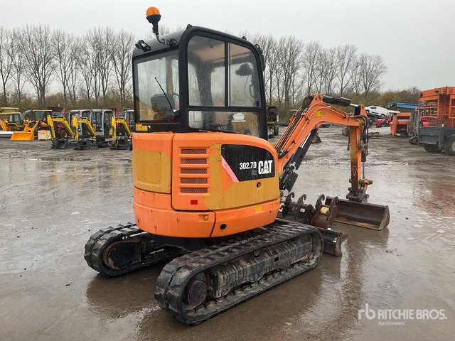 2012 Cat 302.7D Mini Excavator: <6.6t - Mini excavator: picture 3 2012 Cat 302.7D Mini Excavator: <6.6t - Mini excavator: picture 3