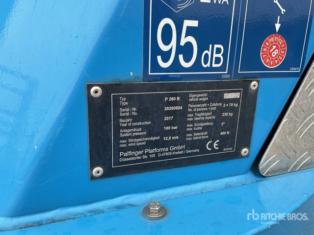 2017 Mercedes-Benz 2017 Palfinger P260B 230 kg Str ... Boom Truck - Truck mounted aerial platform: picture 5 2017 Mercedes-Benz 2017 Palfinger P260B 230 kg Str ... Boom Truck - Truck mounted aerial platform: picture 5