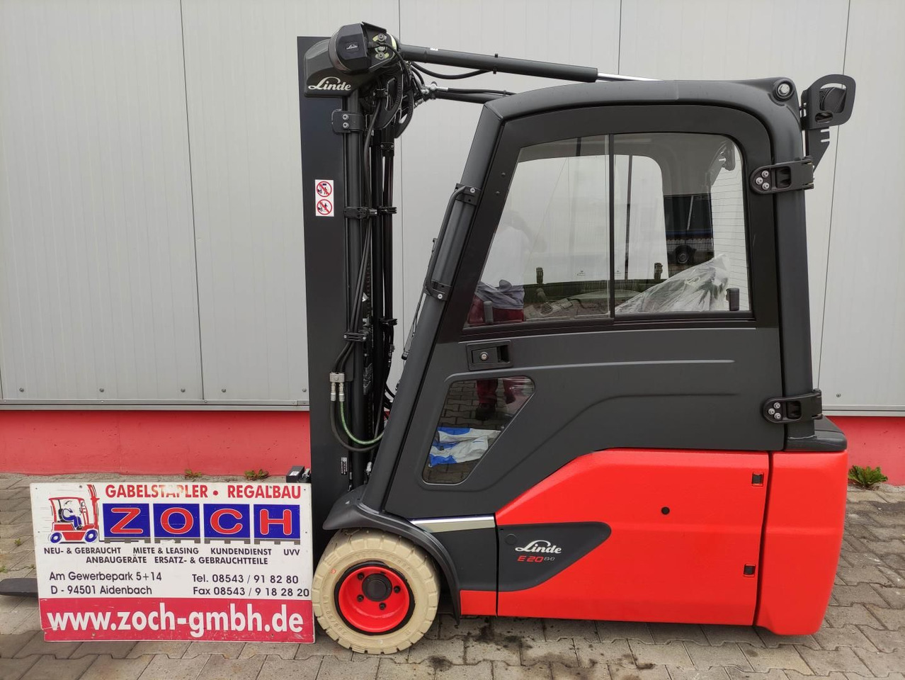 Linde E20L-02-386-EVO *Batterie NEU* - Electric forklift: picture 1 Linde E20L-02-386-EVO *Batterie NEU* - Electric forklift: picture 1