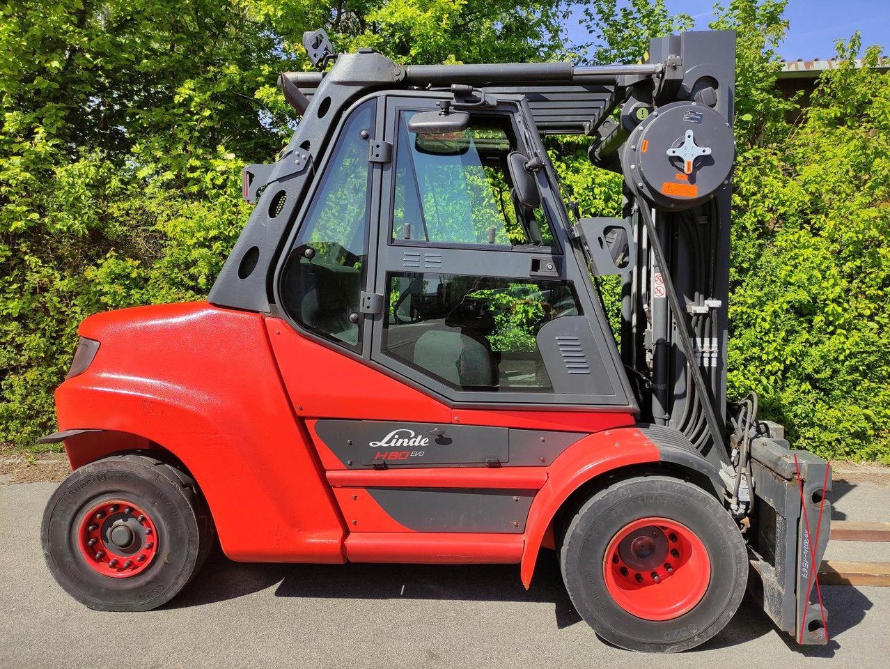 Linde H80D-03/900-EVO (M) - Diesel forklift: picture 2 Linde H80D-03/900-EVO (M) - Diesel forklift: picture 2