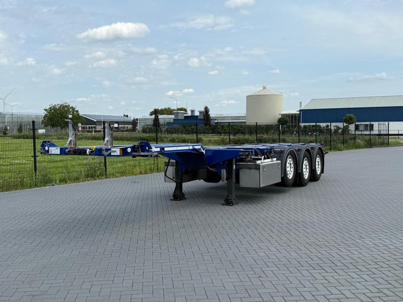 D-Tec FLEXITRAILER GESCOPEERD, 20, 40 FT, MULTI UITSCHUIFBAAR, 1 LIFTAS. - Container transporter/ Swap body semi-trailer: picture 2 D-Tec FLEXITRAILER GESCOPEERD, 20, 40 FT, MULTI UITSCHUIFBAAR, 1 LIFTAS. - Container transporter/ Swap body semi-trailer: picture 2