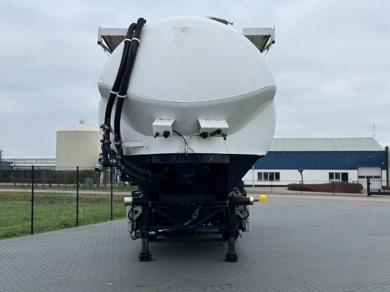 Feldbinder EUT 59.3 59.3 KUUB, 4 VAKKEN, DRIE KEER TIEN TONS ASSEN, STUURAS. - Tank semi-trailer: picture 4 Feldbinder EUT 59.3 59.3 KUUB, 4 VAKKEN, DRIE KEER TIEN TONS ASSEN, STUURAS. - Tank semi-trailer: picture 4