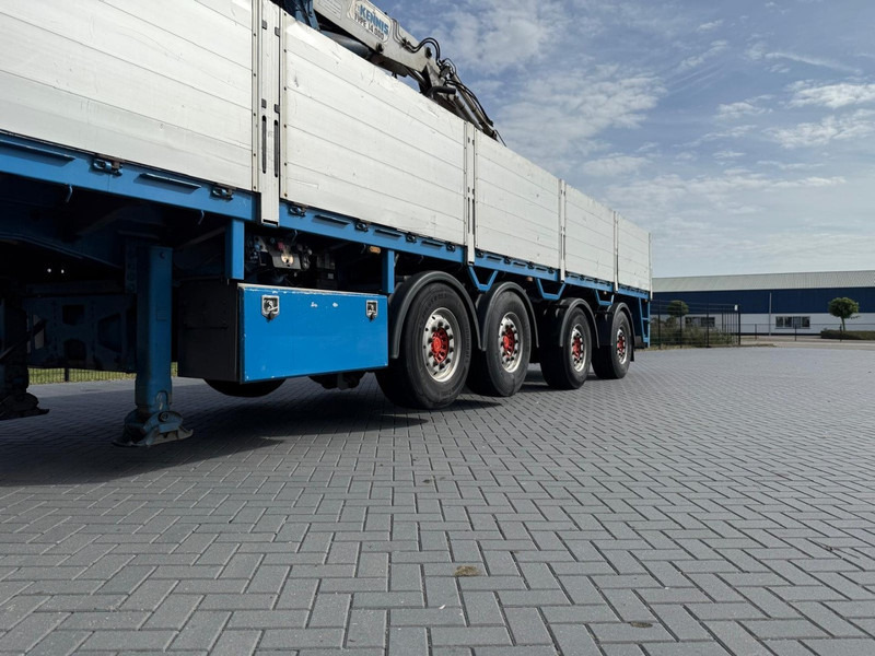 Pacton T4-001 STENENTRAILER, 4 ASSEN, KENNIS 14T/M, GOEDE CONDITIE. - Dropside/ Flatbed semi-trailer: picture 2 Pacton T4-001 STENENTRAILER, 4 ASSEN, KENNIS 14T/M, GOEDE CONDITIE. - Dropside/ Flatbed semi-trailer: picture 2