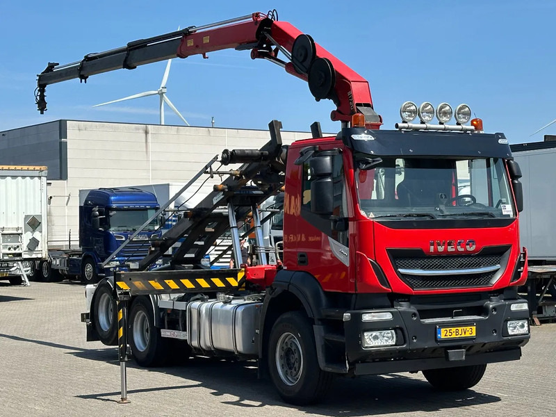 Iveco Stralis 400 6x2 HMF 1720 K3 Kraan Met 24T HTS Kabel Systeem / Rotator / Euro 6 - Cable system truck, Crane truck: picture 3 Iveco Stralis 400 6x2 HMF 1720 K3 Kraan Met 24T HTS Kabel Systeem / Rotator / Euro 6 - Cable system truck, Crane truck: picture 3