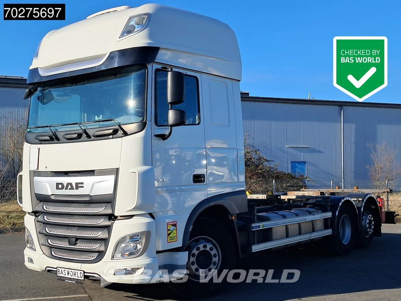 DAF XF 480 6X2 FAN SSC Retarder Lift+Lenkachse StandKlima ACC Euro 6 - Container transporter/ Swap body truck: picture 1 DAF XF 480 6X2 FAN SSC Retarder Lift+Lenkachse StandKlima ACC Euro 6 - Container transporter/ Swap body truck: picture 1