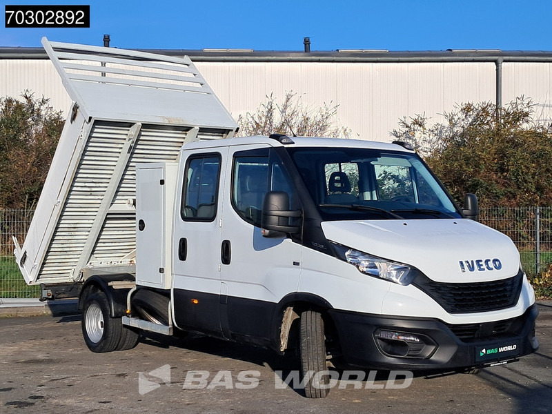 Iveco Daily 35C14 Doppel Kabine Kipper 3,5t AHK Doppelbereifung Klima Tempomat Euro6 A/C Towbar Cruise control - Flatbed van: picture 2 Iveco Daily 35C14 Doppel Kabine Kipper 3,5t AHK Doppelbereifung Klima Tempomat Euro6 A/C Towbar Cruise control - Flatbed van: picture 2