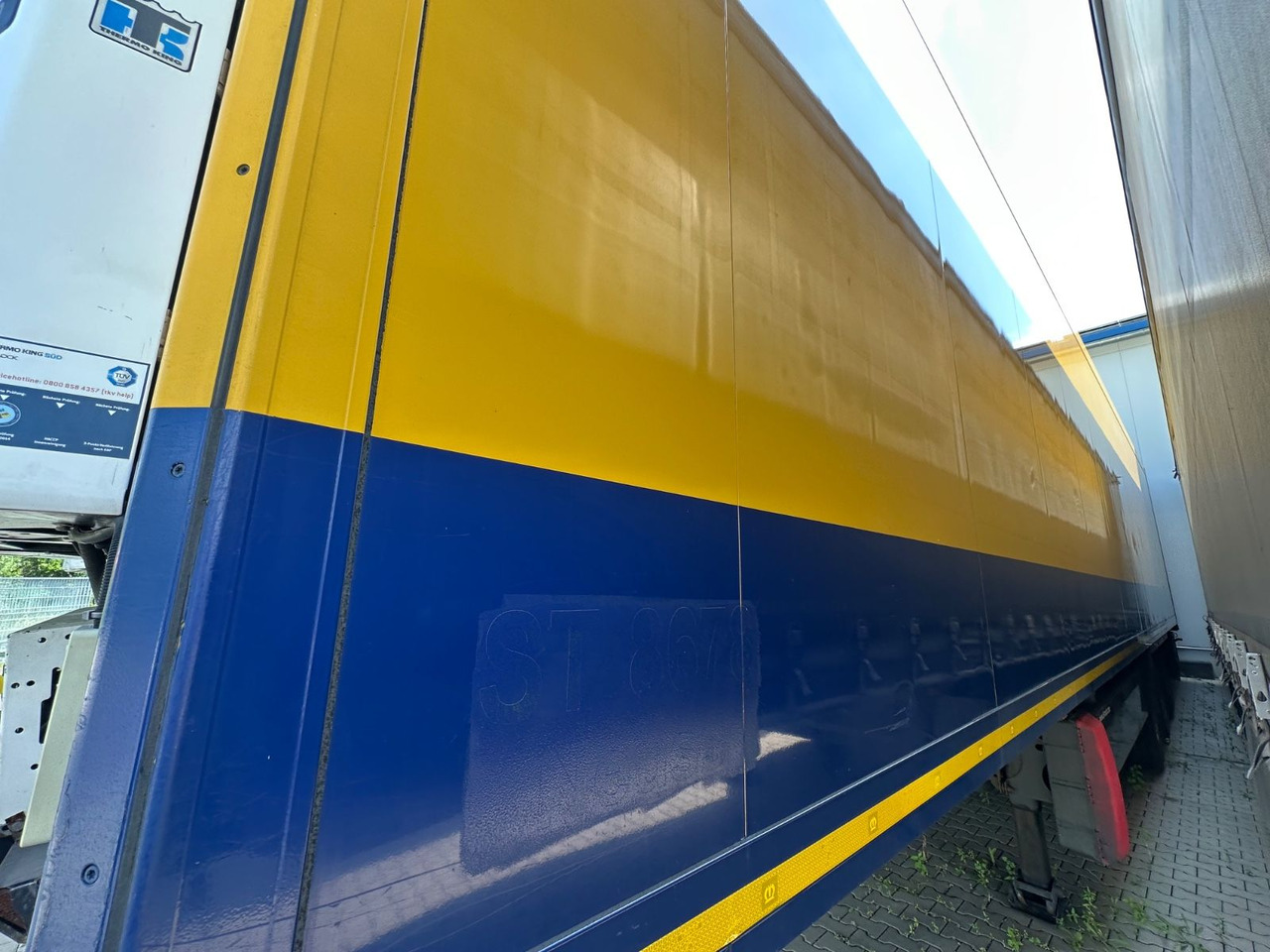 Krone Thermoking/ SD TKS/ SLXi300 - Refrigerator semi-trailer: picture 3 Krone Thermoking/ SD TKS/ SLXi300 - Refrigerator semi-trailer: picture 3