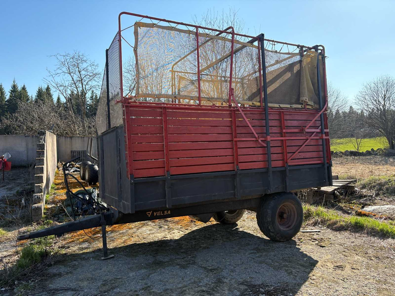 Feed cart semi-finished product Velsa - Farm trailer: picture 1 Feed cart semi-finished product Velsa - Farm trailer: picture 1