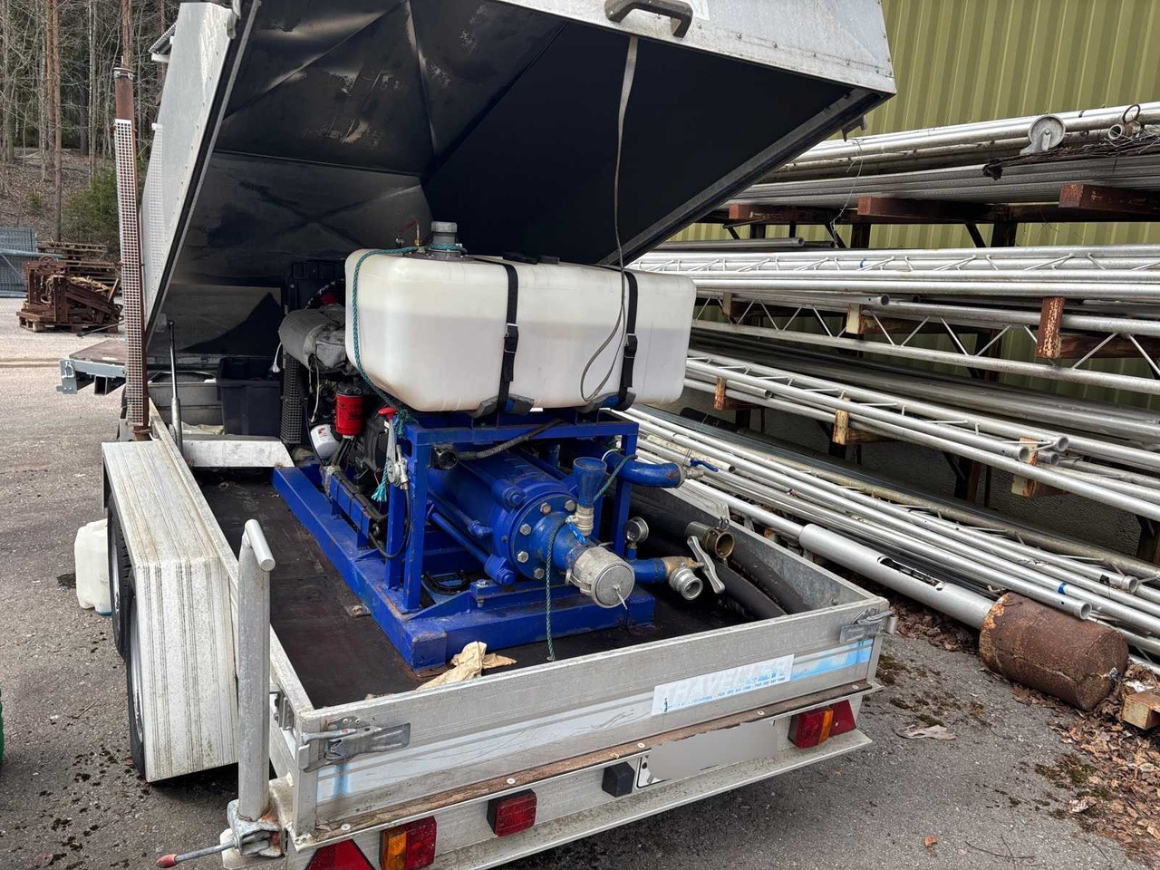 Water pump on trailer Areco Snowsystems - Water pump: picture 1 Water pump on trailer Areco Snowsystems - Water pump: picture 1