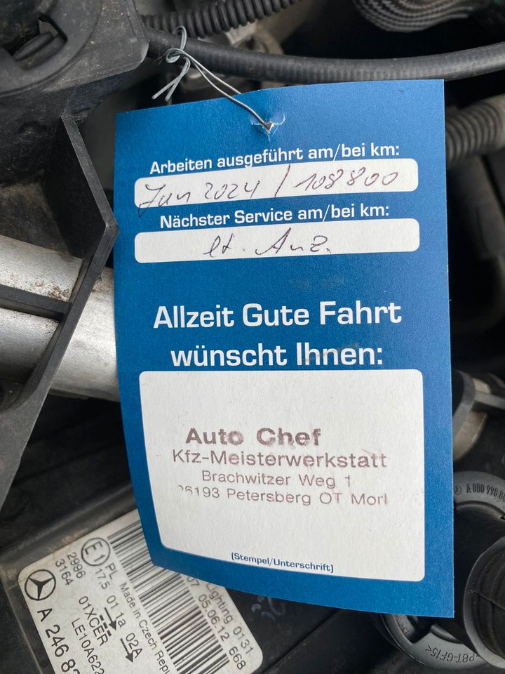 Sedan Mercedes-Benz B 180 B -Klasse B 180 Autom. Xenon Navi: picture 25