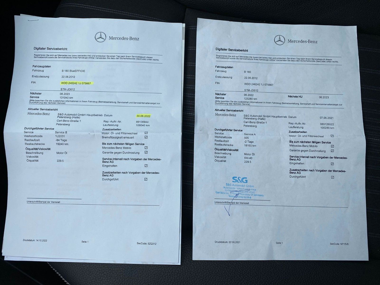 Sedan Mercedes-Benz B 180 B -Klasse B 180 Autom. Xenon Navi: picture 24
