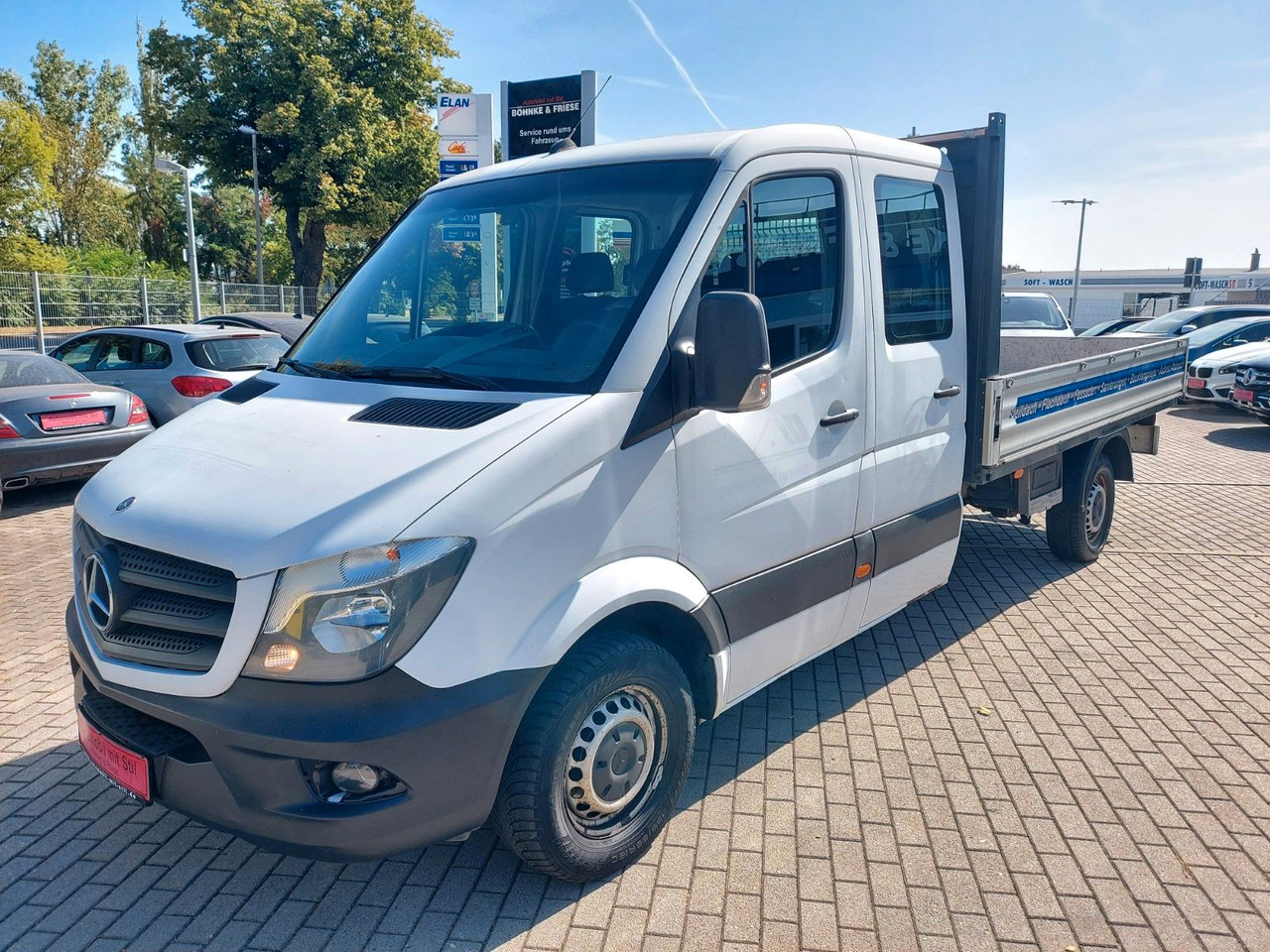 Mercedes-Benz Sprinter II Pritsche DoKa 316 Autom. lang 7Sitze - Flatbed van, Combi van: picture 1 Mercedes-Benz Sprinter II Pritsche DoKa 316 Autom. lang 7Sitze - Flatbed van, Combi van: picture 1