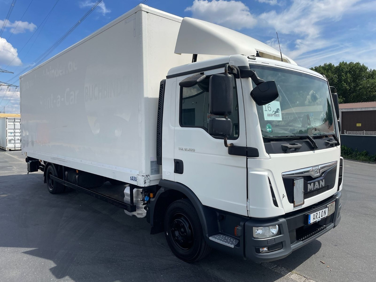MAN TGL 12.220 4x2 BL Koffer/LBW/DHOLLANDIA/AC/EU6 - Box truck: picture 1 MAN TGL 12.220 4x2 BL Koffer/LBW/DHOLLANDIA/AC/EU6 - Box truck: picture 1