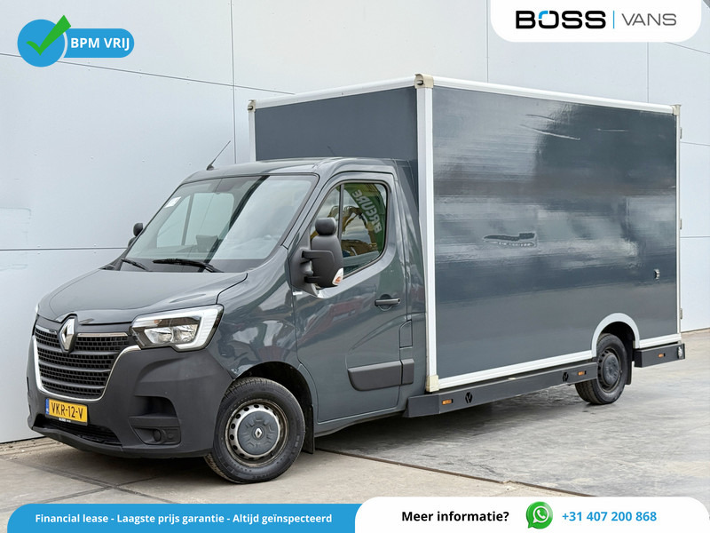 Renault Master Plancher T35 2.3 dCi 150pk Automaat APK 06-2026 Luchtvering LED Airco Cruise Control Camera Foodtruck Meubelbak Paardenwagen - Box van: picture 1 Renault Master Plancher T35 2.3 dCi 150pk Automaat APK 06-2026 Luchtvering LED Airco Cruise Control Camera Foodtruck Meubelbak Paardenwagen - Box van: picture 1