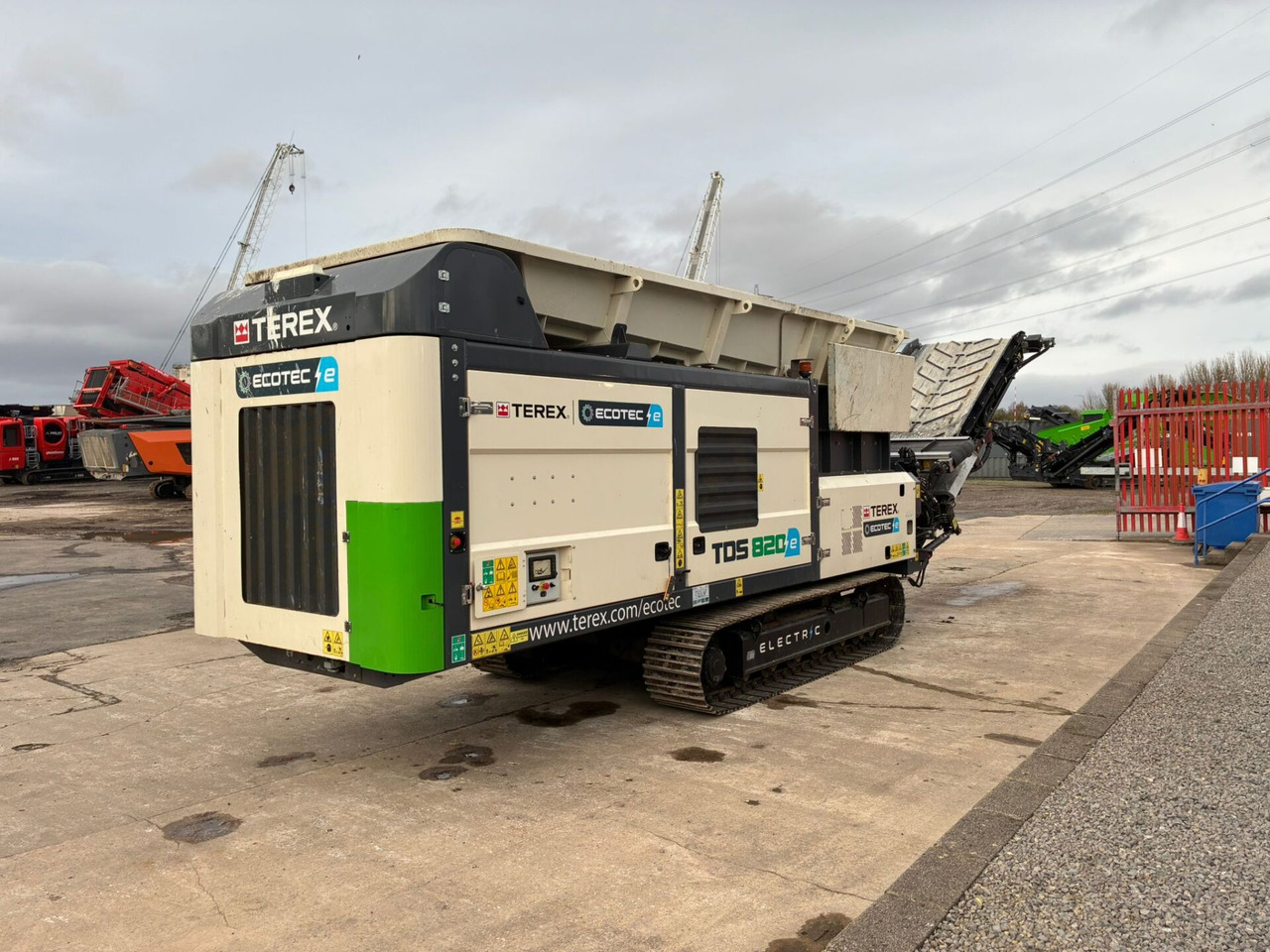 Terex Ecotec TDS820E - Industrial waste shredder: picture 5 Terex Ecotec TDS820E - Industrial waste shredder: picture 5