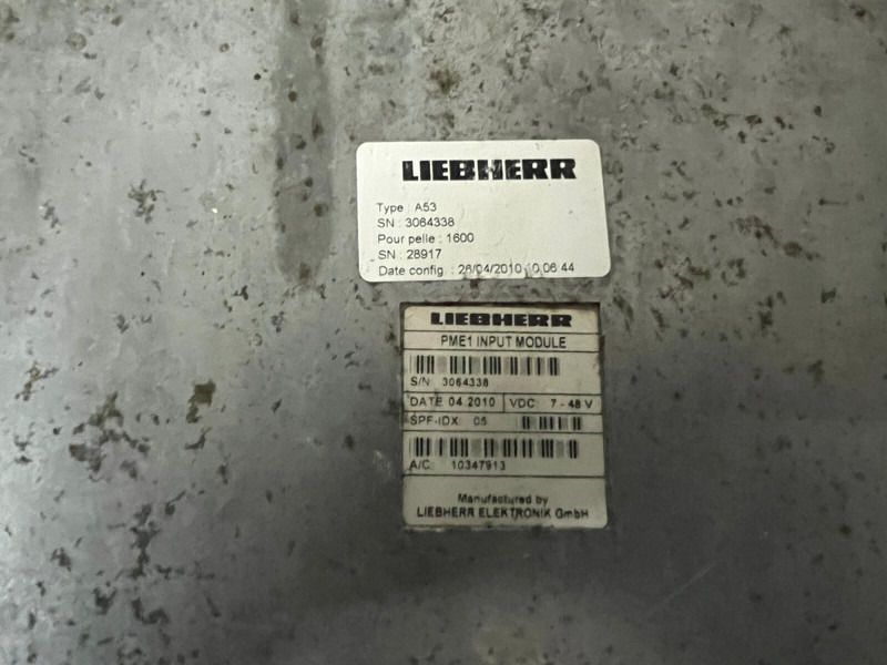 Liebherr Control PME1 input module - ECU: picture 2 Liebherr Control PME1 input module - ECU: picture 2