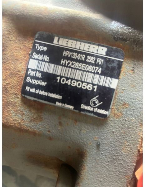 Liebherr R974B / R974 / R974 Li / A974B - Hydraulic pump: picture 4 Liebherr R974B / R974 / R974 Li / A974B - Hydraulic pump: picture 4
