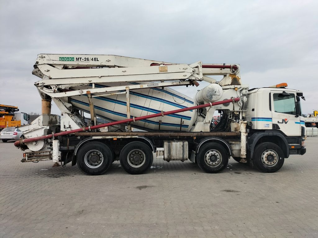 Scania P124e 420 SARAKA MT-26 - Concrete pump truck: picture 3 Scania P124e 420 SARAKA MT-26 - Concrete pump truck: picture 3