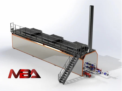 MBA Bitumen Melting Machine / Usine de Fusion de Bitume / آلة صهر البيتومين - Asphalt plant: picture 4 MBA Bitumen Melting Machine / Usine de Fusion de Bitume / آلة صهر البيتومين - Asphalt plant: picture 4