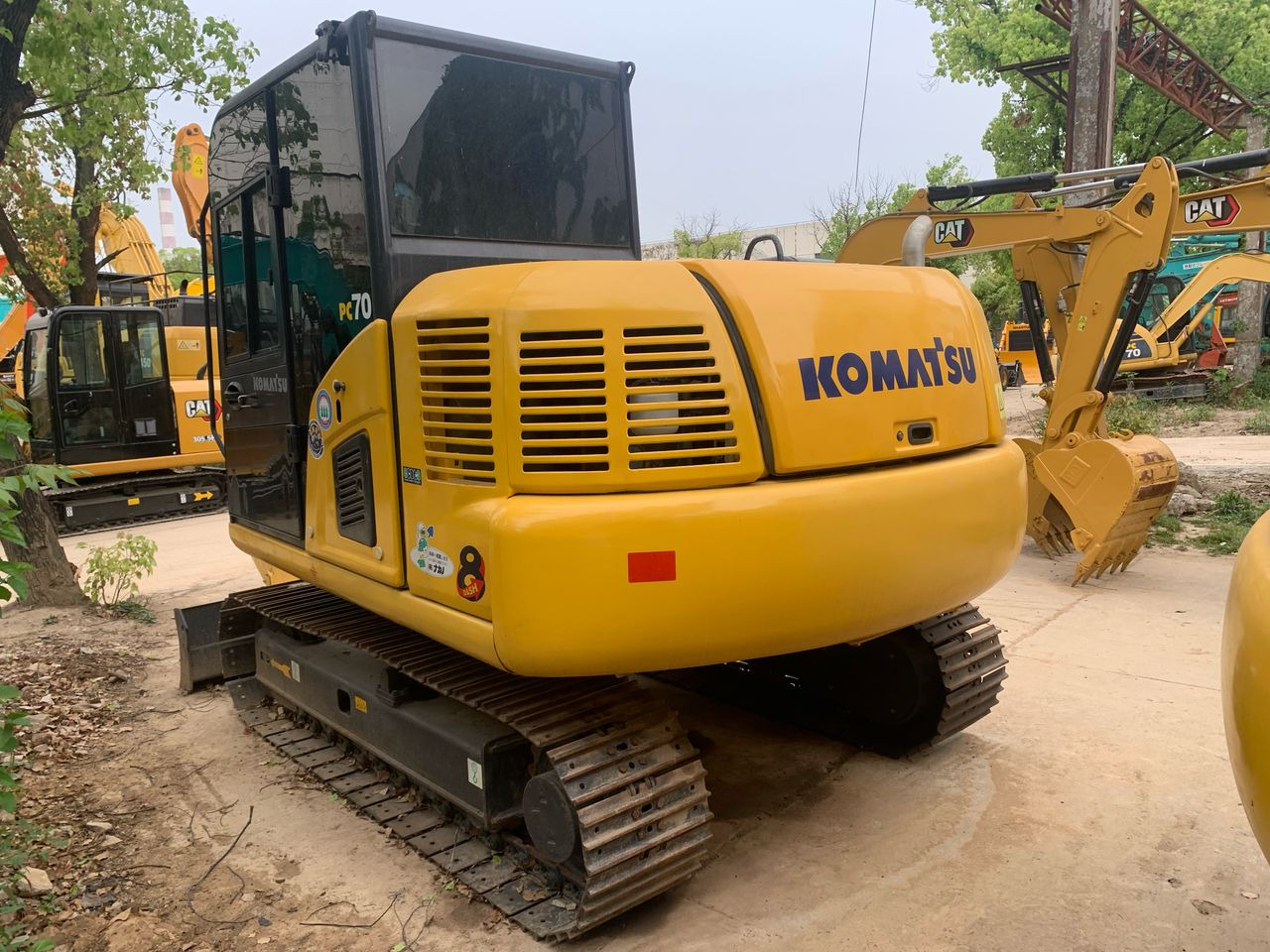 KOMATSU PC 70-8 - Mini excavator: picture 3 KOMATSU PC 70-8 - Mini excavator: picture 3