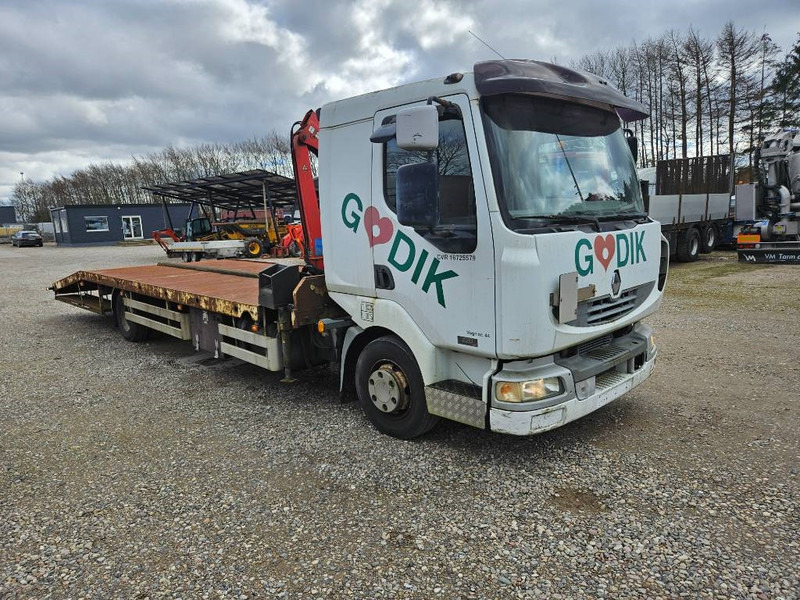 Renault Midlum 220 Machine/auto Transport and crane(2 stk) - Autotransporter truck, Crane truck: picture 5 Renault Midlum 220 Machine/auto Transport and crane(2 stk) - Autotransporter truck, Crane truck: picture 5