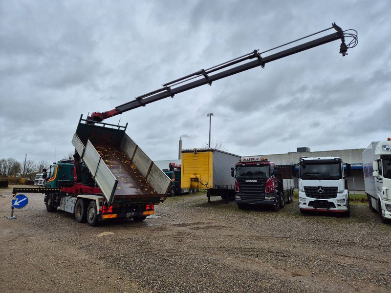 Scania P450 6x2/4 // HMF 2620 K5 // 3-way tip - Crane truck: picture 4 Scania P450 6x2/4 // HMF 2620 K5 // 3-way tip - Crane truck: picture 4