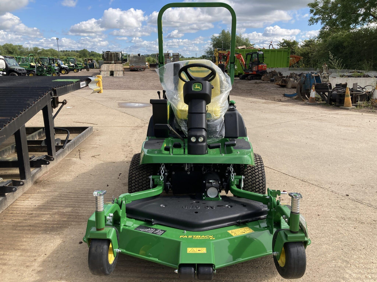 New Garden mower John Deere 1550 front mower: picture 8