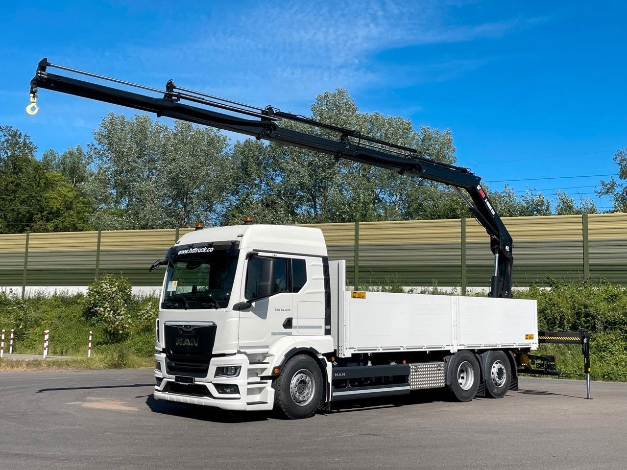 MAN TGS 26.480 6X2 Euro6 Retarder HIAB 228 - 4 - Dropside/ Flatbed truck, Crane truck: picture 1 MAN TGS 26.480 6X2 Euro6 Retarder HIAB 228 - 4 - Dropside/ Flatbed truck, Crane truck: picture 1