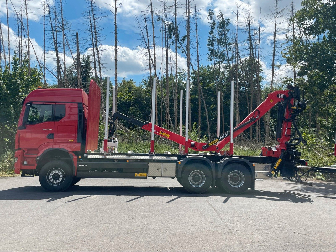 MAN TGS 33.510 6X4 BL Euro6e EPSILON 170Z - Timber truck, Crane truck: picture 5 MAN TGS 33.510 6X4 BL Euro6e EPSILON 170Z - Timber truck, Crane truck: picture 5