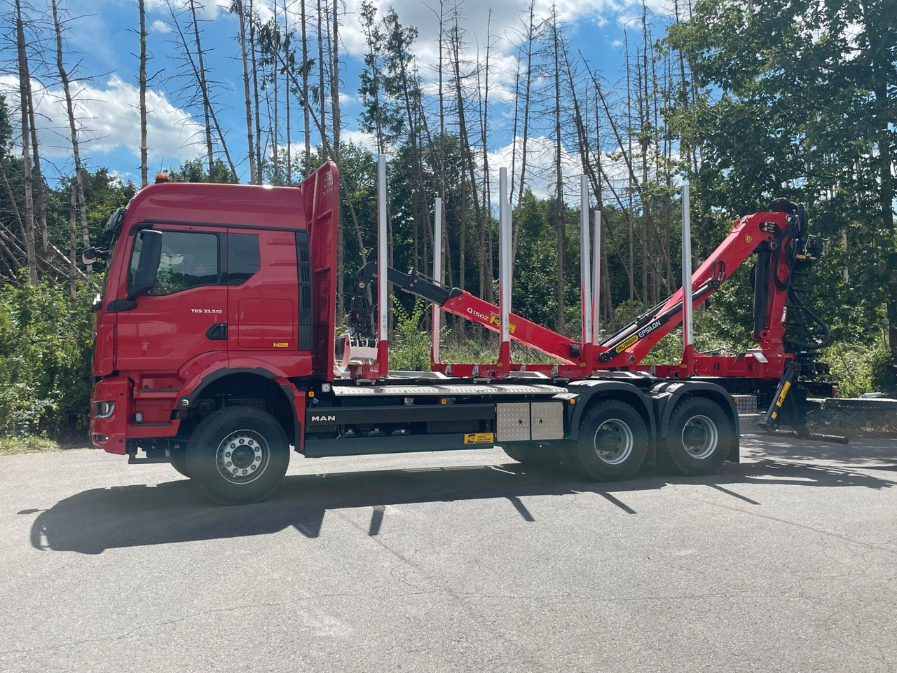 MAN TGS 33.510 6X4 BL Euro6e EPSILON 170Z - Timber truck, Crane truck: picture 4 MAN TGS 33.510 6X4 BL Euro6e EPSILON 170Z - Timber truck, Crane truck: picture 4