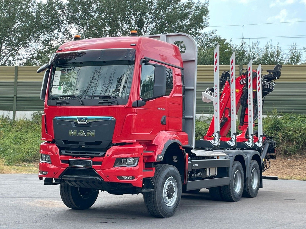 MAN TGS 33.520 6X6 Euro6e Radstand 3900mm EPSILON - Timber truck, Crane truck: picture 2 MAN TGS 33.520 6X6 Euro6e Radstand 3900mm EPSILON - Timber truck, Crane truck: picture 2