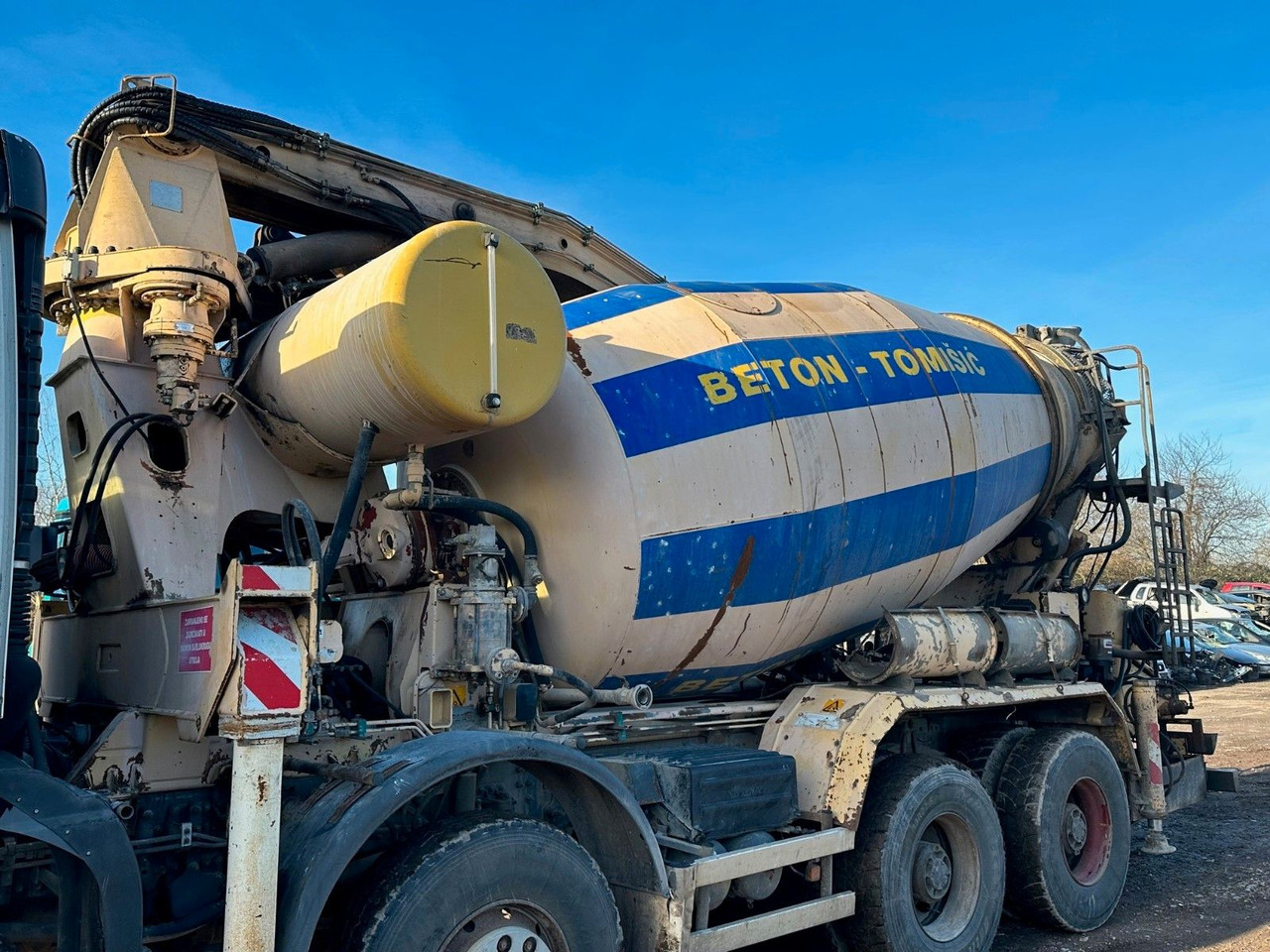 Concrete pump truck Volvo FM380 8X4 CIFA 28m Fahrmischer Pumpe: picture 25
