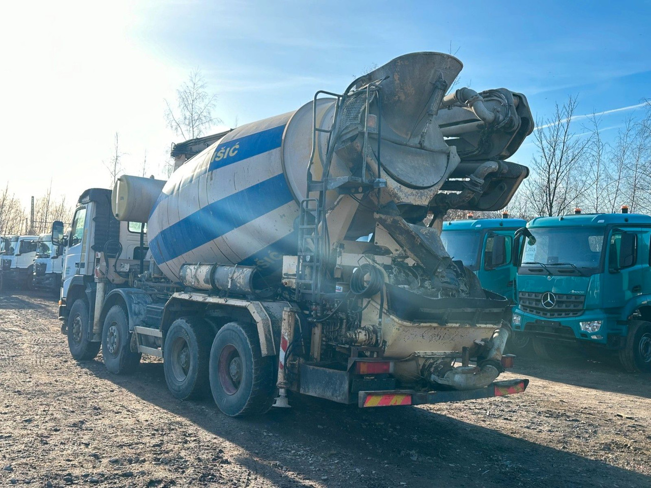 Concrete pump truck Volvo FM380 8X4 CIFA 28m Fahrmischer Pumpe: picture 22