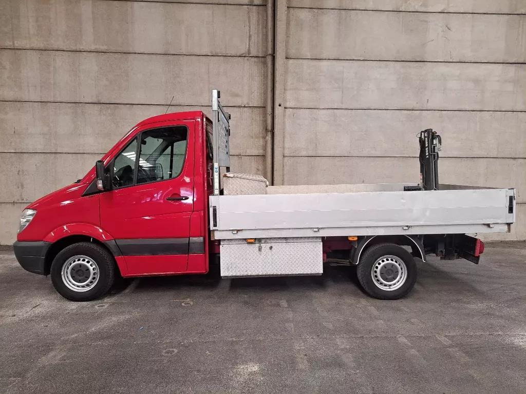 Mercedes-Benz Sprinter 313 CDI 2.2 AUT Open laadbak met Hiab 008T kraan 9-VJT-34 - Flatbed van: picture 3 Mercedes-Benz Sprinter 313 CDI 2.2 AUT Open laadbak met Hiab 008T kraan 9-VJT-34 - Flatbed van: picture 3