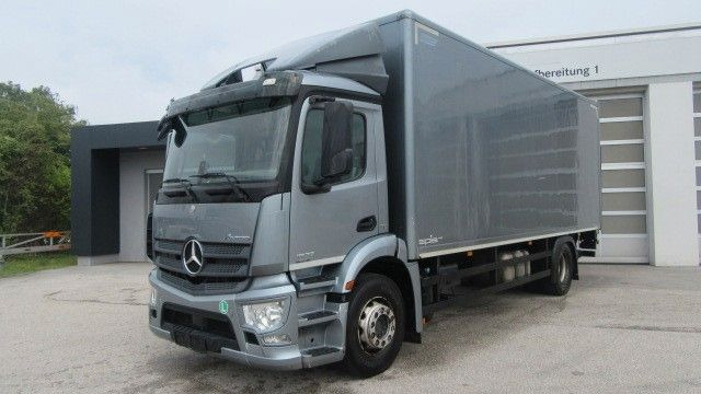 Box truck Mercedes-Benz Axor 1827L Koffer LBW: picture 1
