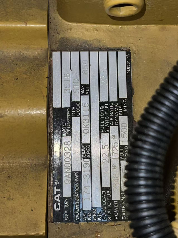 CATPILLAR 3516 - Tool/ Equipment: picture 1 CATPILLAR 3516 - Tool/ Equipment: picture 1