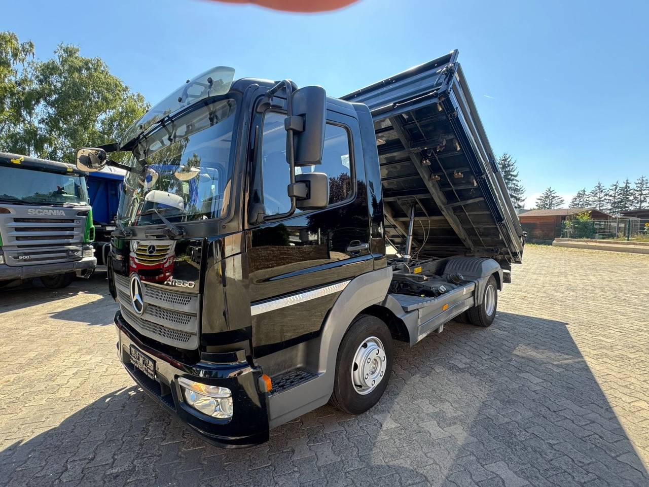 Mercedes-Benz Atego 818/MEILLER/B-B/Klima/aus1.Hand - Tipper van: picture 3 Mercedes-Benz Atego 818/MEILLER/B-B/Klima/aus1.Hand - Tipper van: picture 3